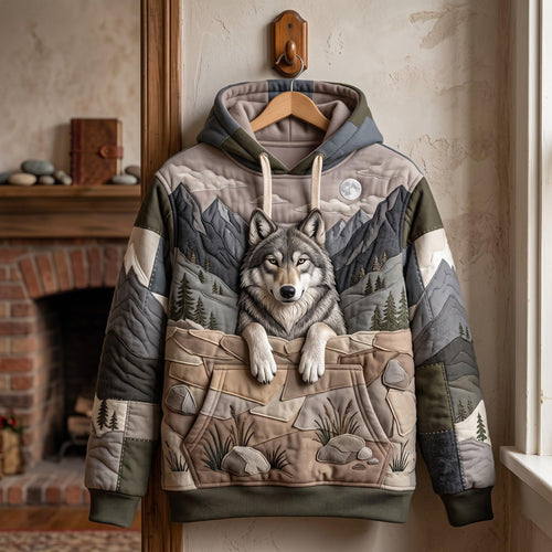 Mountain Wolf Hoodie, Sweater and T-Shirt - Made to Order