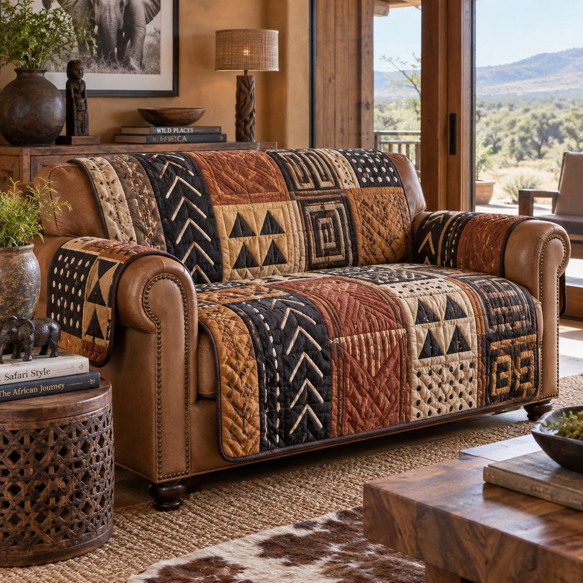 Mudcloth Heritage Sofa Cover