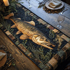 Muskellunge Charm Table Runner