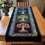 Mystic Celtic Trees Table Runner