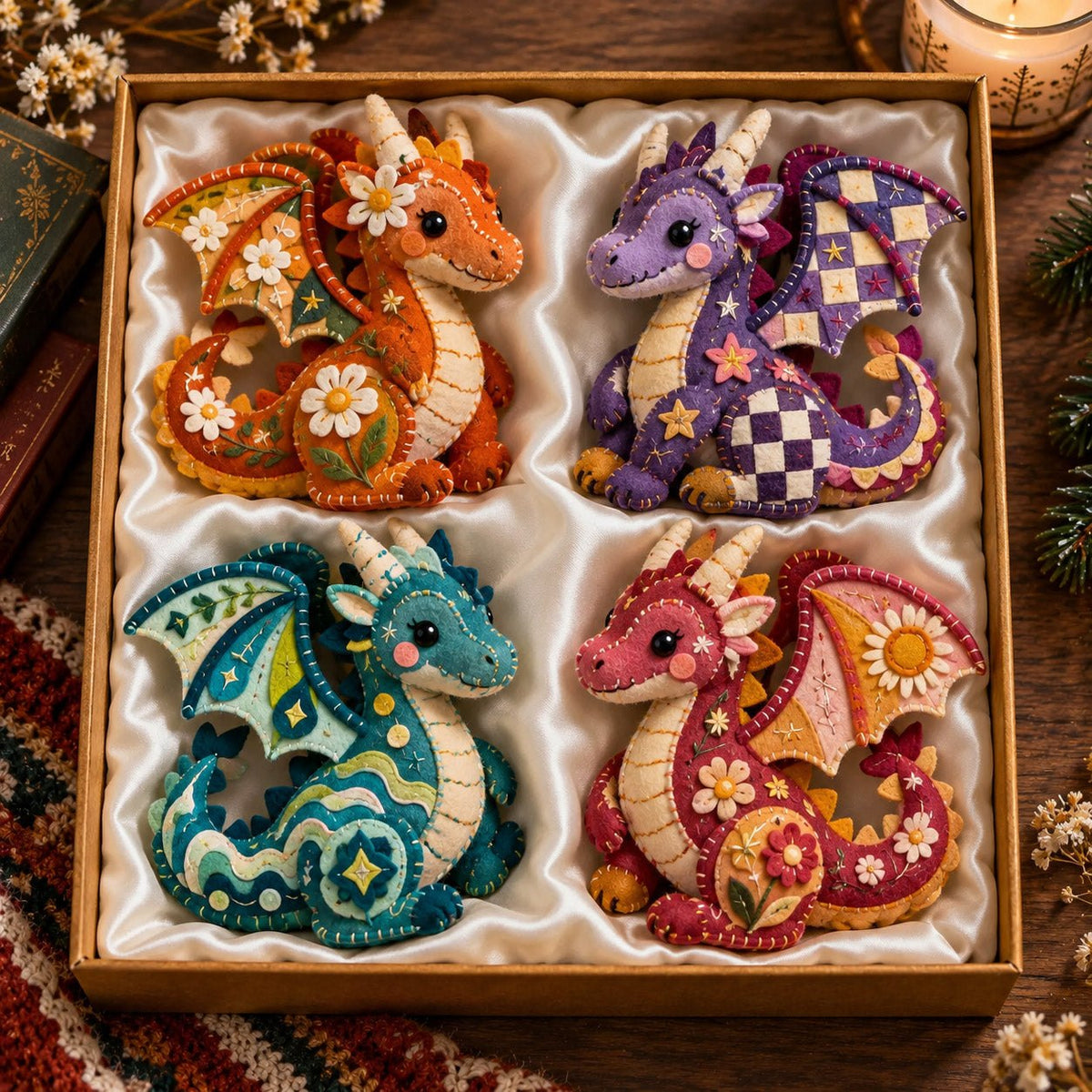 Mystic Dragon Ornament Gift Set