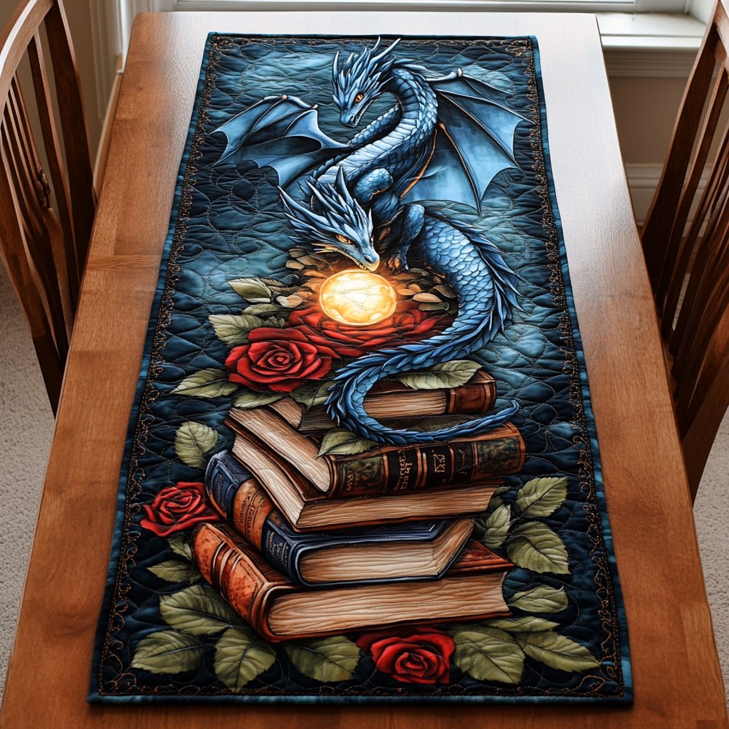 Mystic Dragon Table Runner
