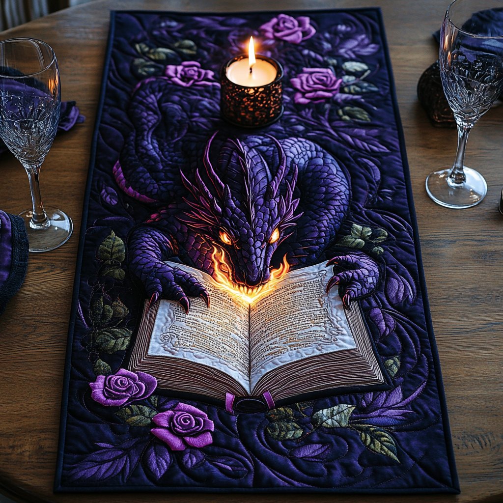 Mystic Flame Table Runner