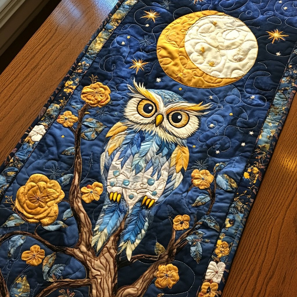 Mystic Owl Table Runner
