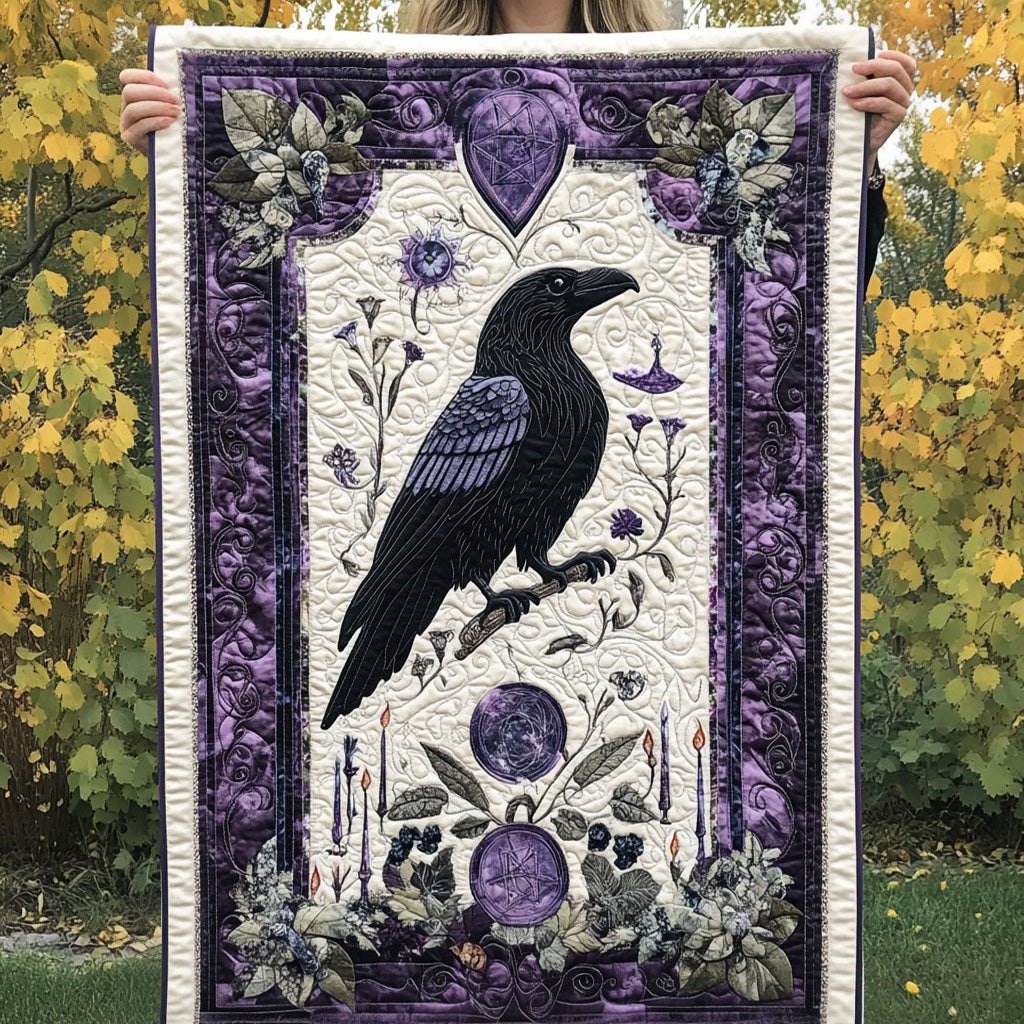 Mystic Raven Whispers Table Runner
