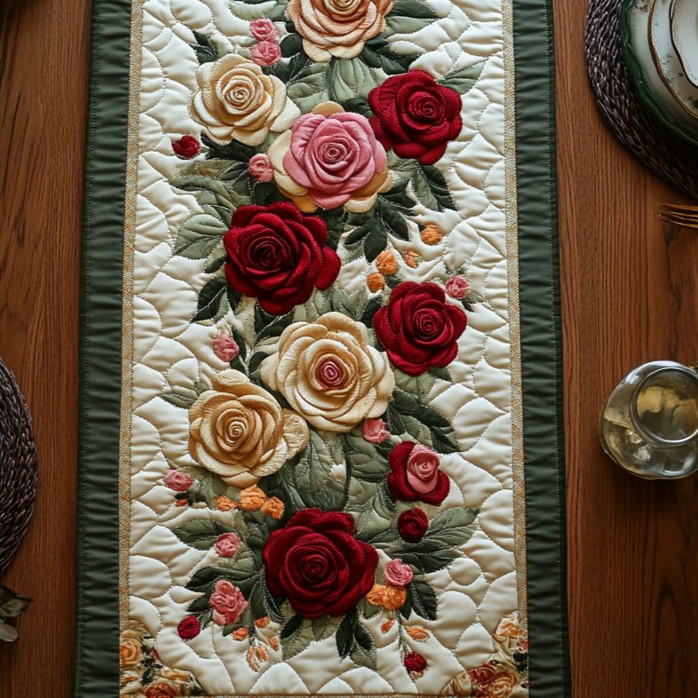 Mystic Rose Table Runner