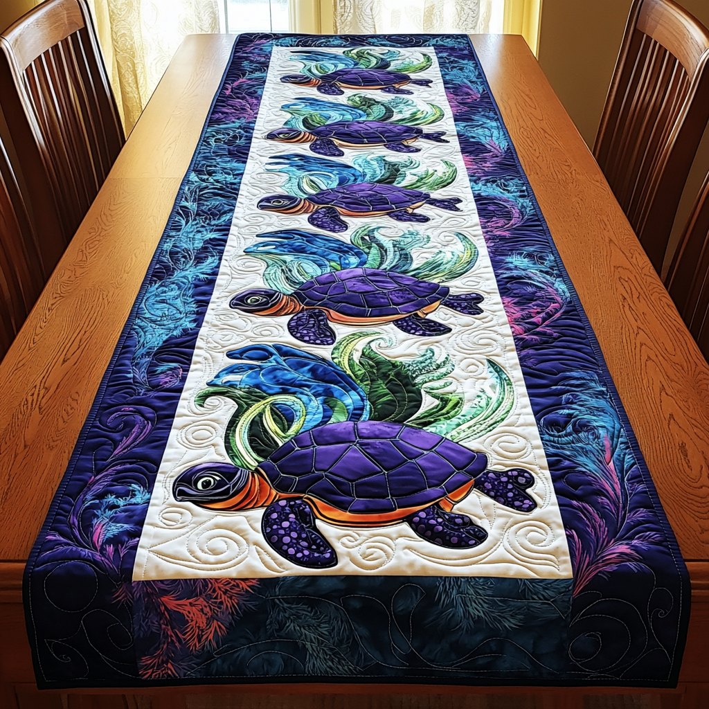 Mystic Shells Table Runner