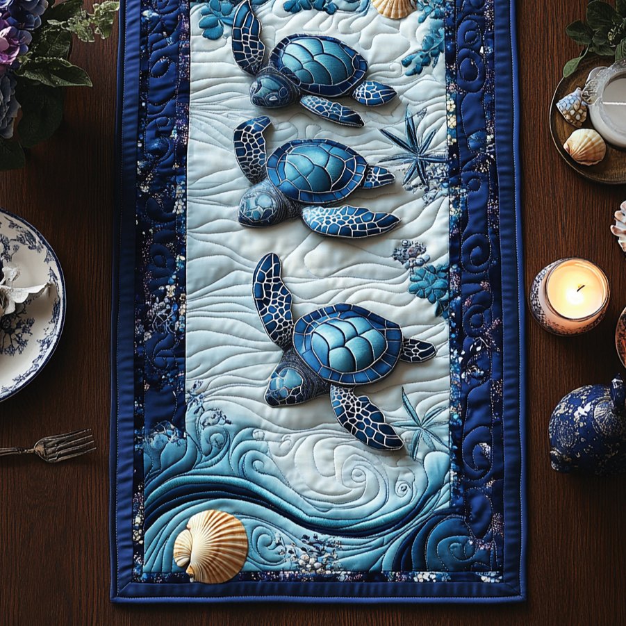 Mystic Tides Table Runner