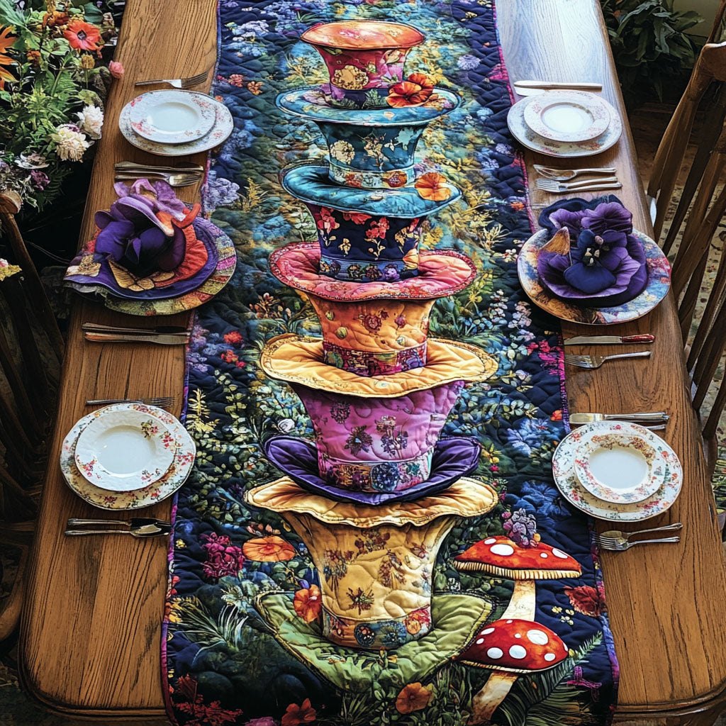 Mystic Toadstool Table Runner
