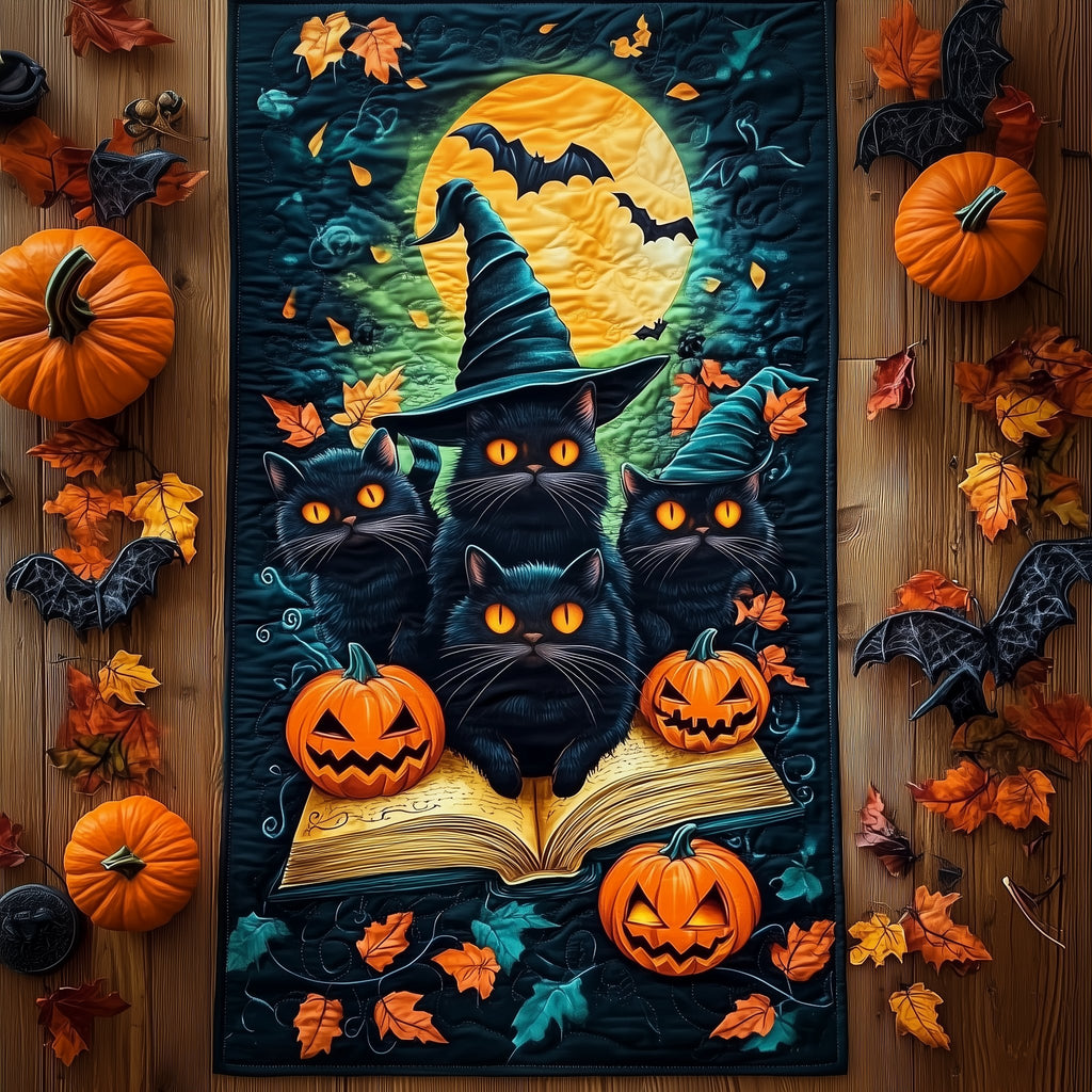 Mystical Cats Table Runner