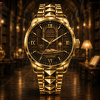 Custom Personalized Library Watch — personalized with a custom name