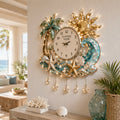 Personalized beach wall clock — personalized with a custom name