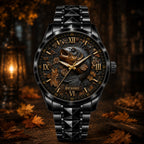 Custom Largemouth Bass Fishing Watch — personalized with a custom name
