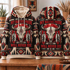 Native Pride Forever hoodie, all-over print