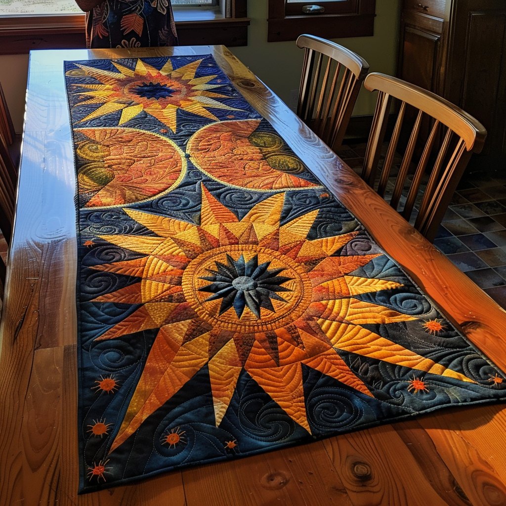 Native Celestial Table Runner