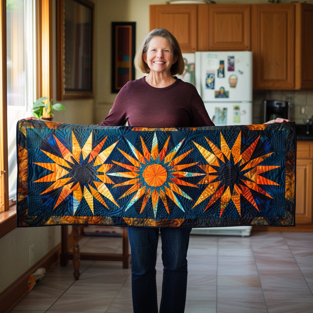 Native Starburst Table Runner