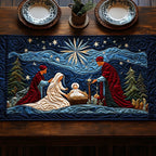 Nativity Under the Guiding Star Table Runner