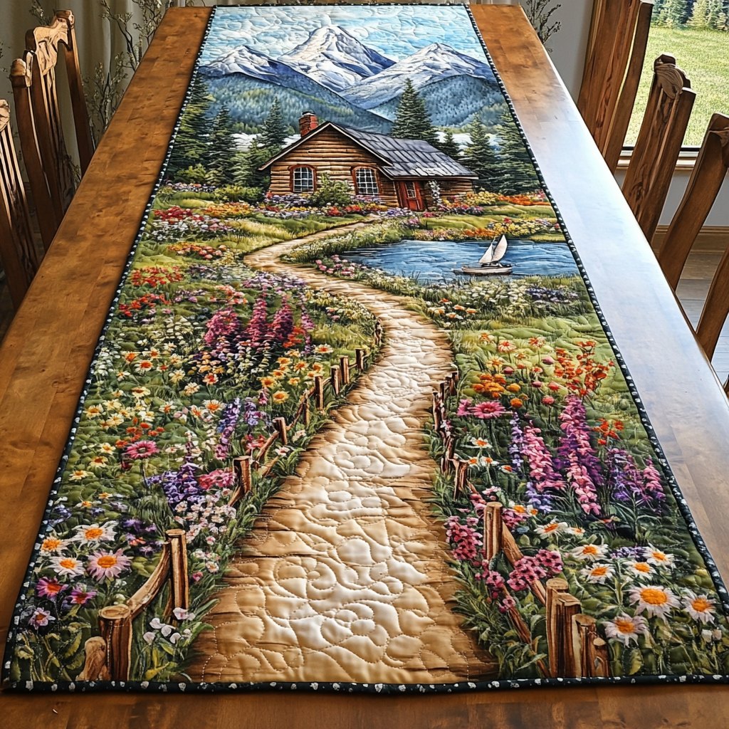 Nature Beauty Table Runner