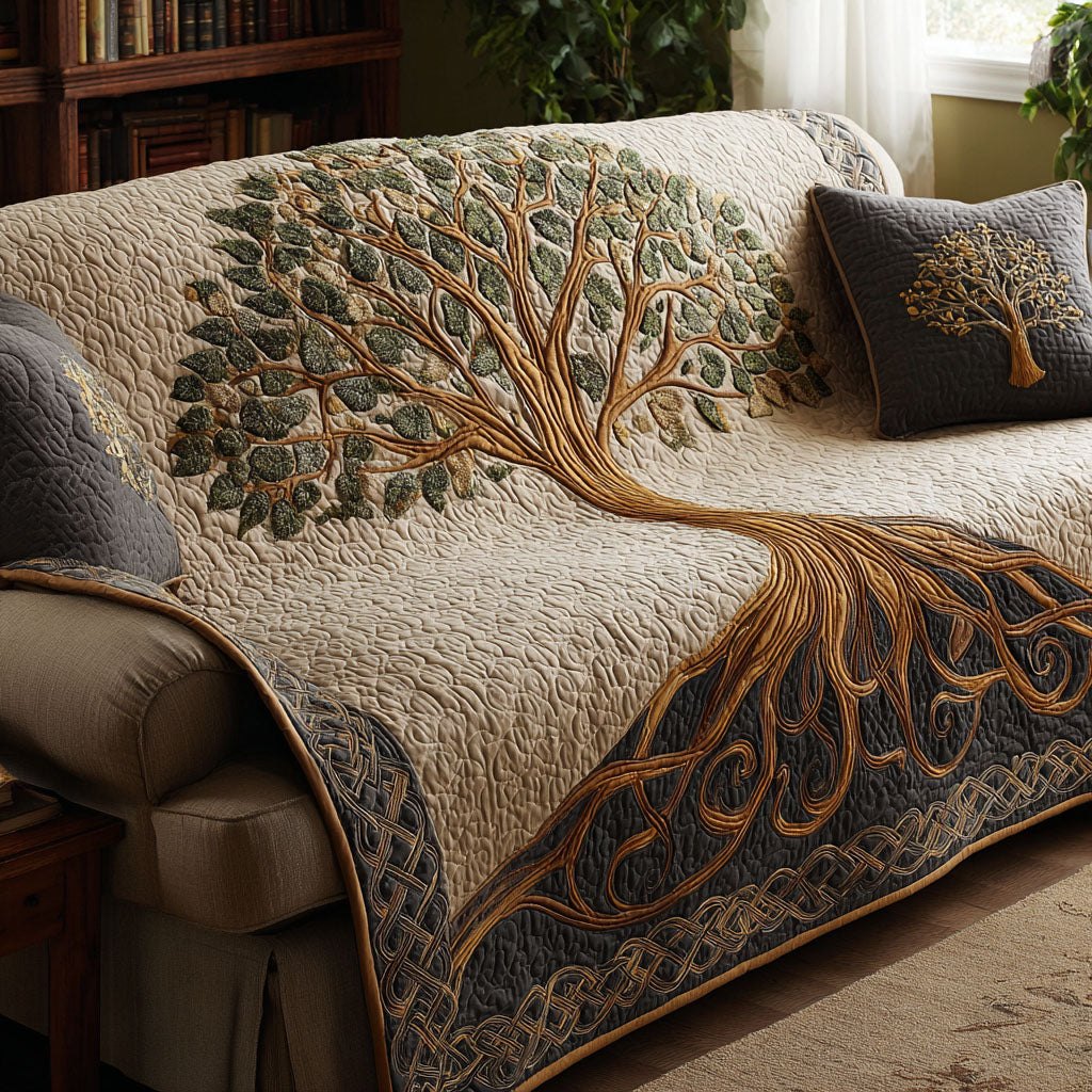 Nature Crest Sofa Cover