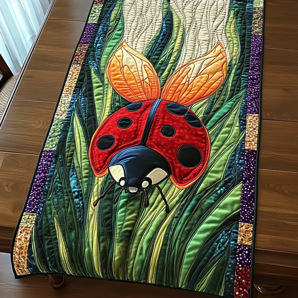 Nature Dotty Beauty Table Runner