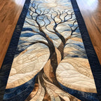 Bare Tree with Spreading Roots Table Runner