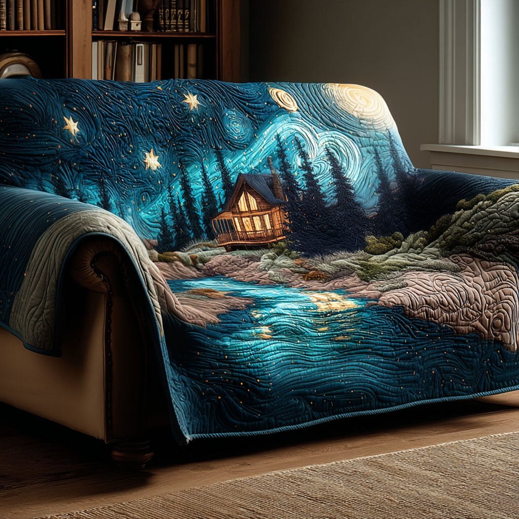 Nature Mosaic Sofa Cover