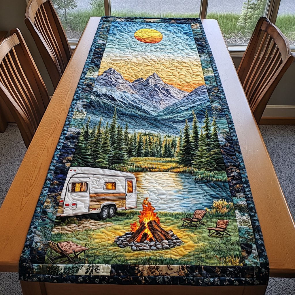Nature Retreat Table Runner