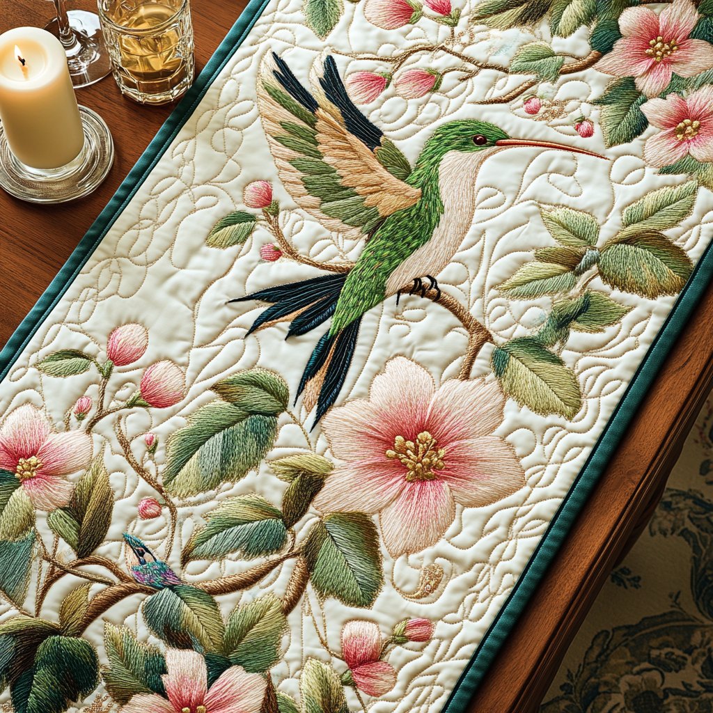 Nature Stitch Table Runner