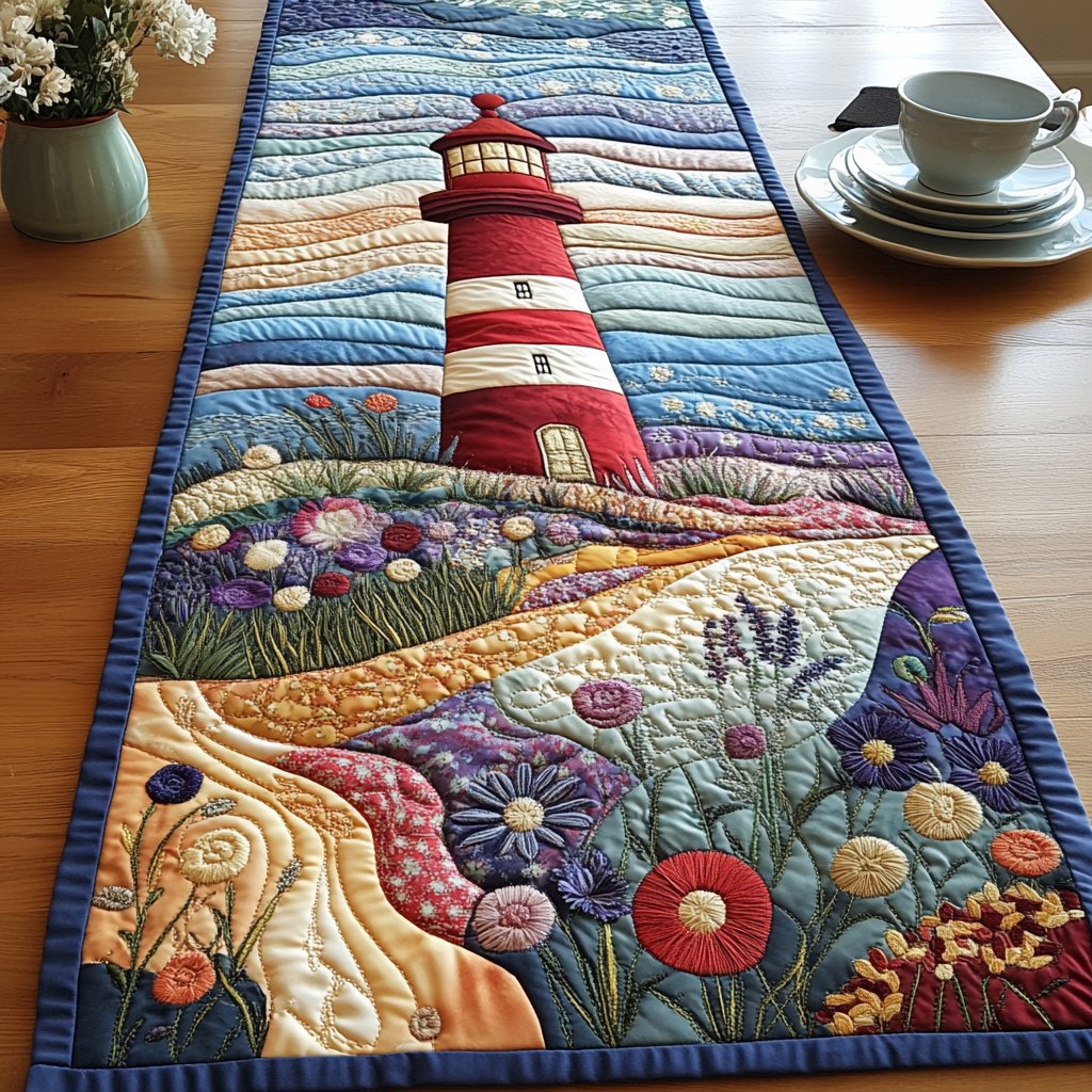 Nautical Beacon Table Runner