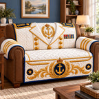 Navy Veteran Valor Sofa Cover