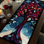 Nebula Tree Reflection Table Runner