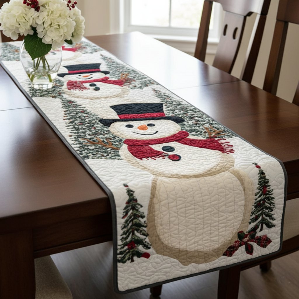 New Year Wish Kitchen Table Runner