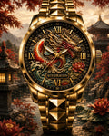 Custom Koi Dragon Watch — personalized with a custom name