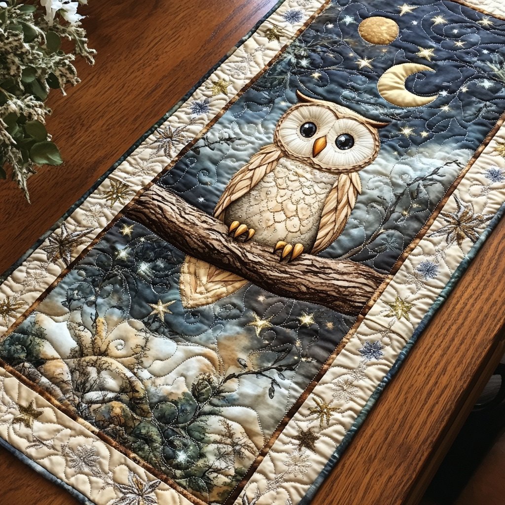 Night Owl Table Runner