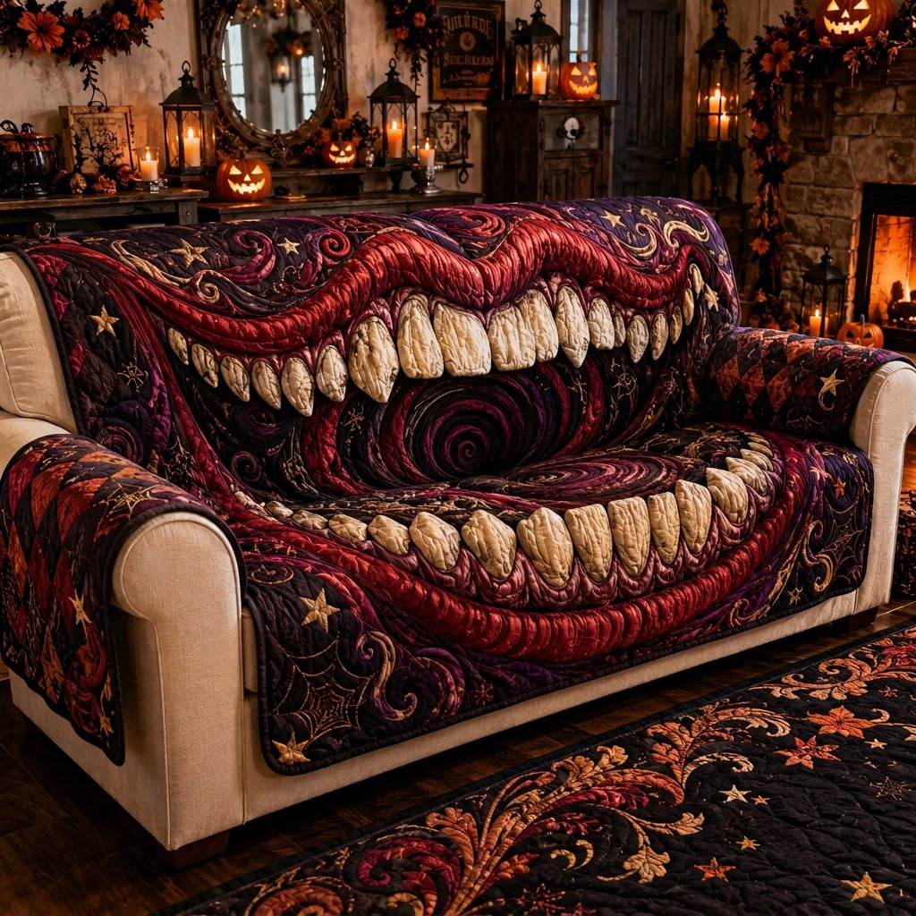 Nightmare Grin Sofa Cover