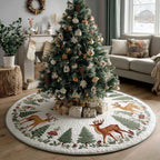 Noble Forest Christmas Tree Skirt