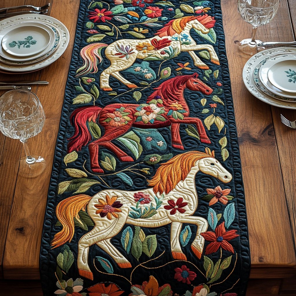 Noble Hoof Table Runner