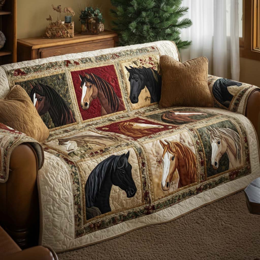 Noble Stallion Sofa Cover