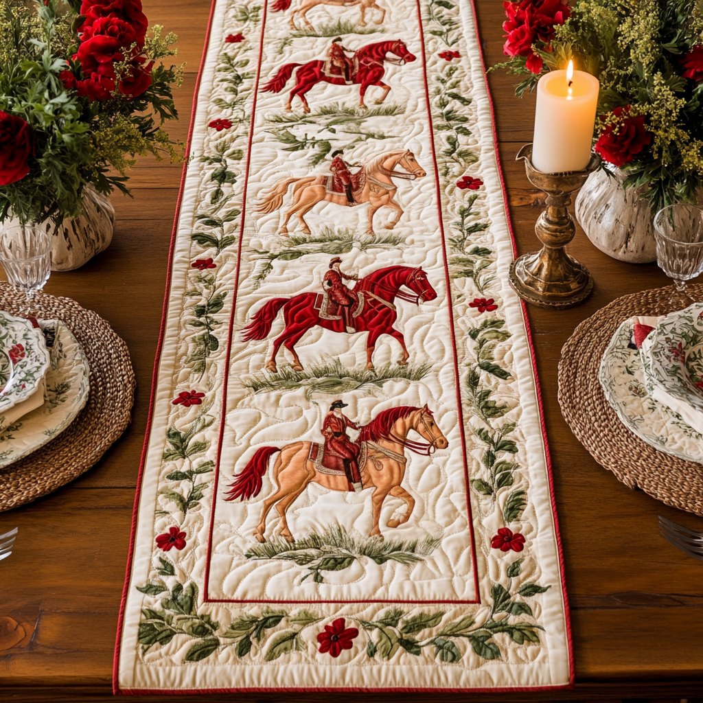 Noble Steed Table Runner