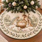 Noel Blessing Christmas Tree Skirt