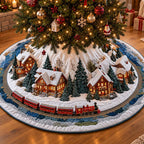 Noel Village Christmas Tree Skirt