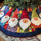 Nordic Gnomes Christmas Tree Skirt