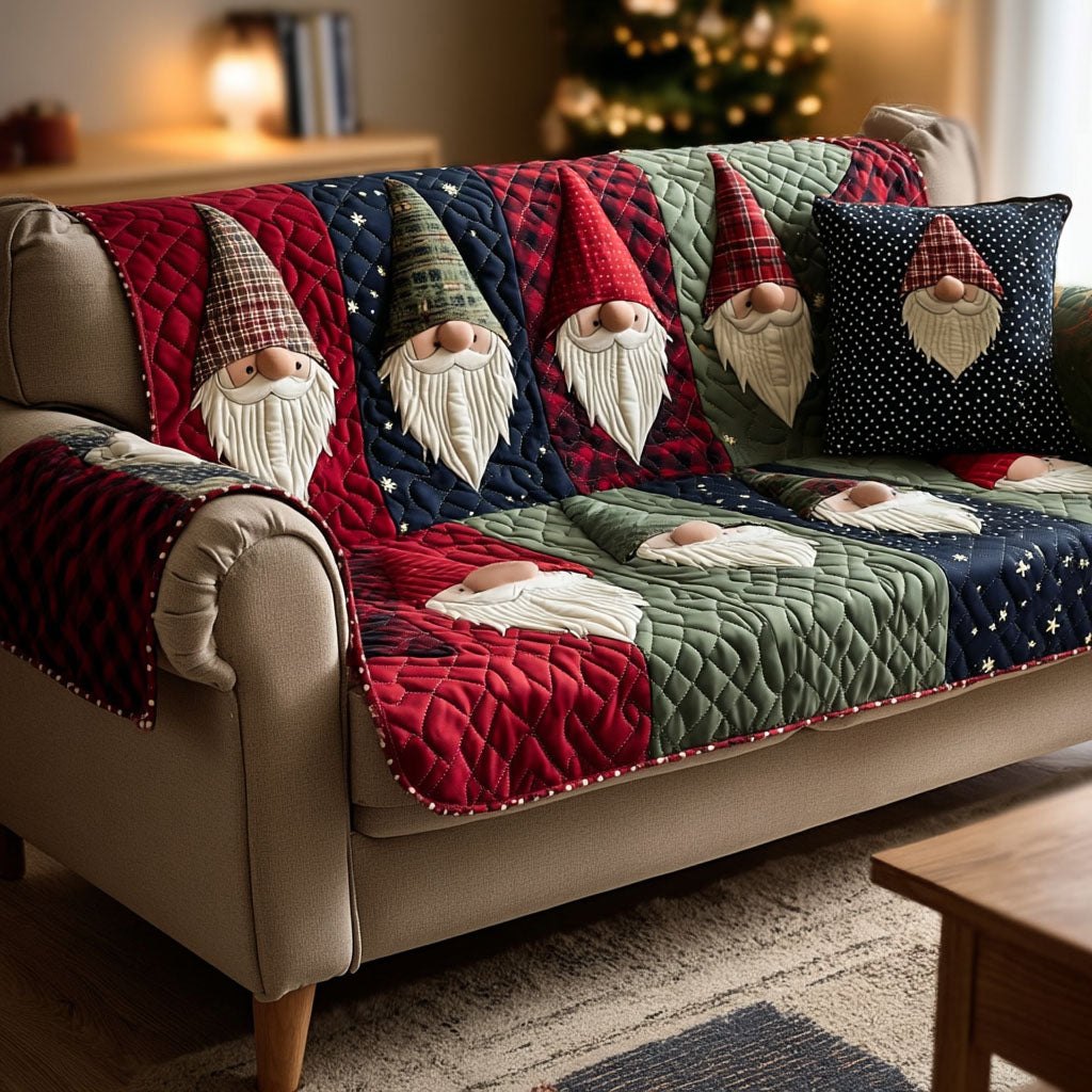 Nordic Gnomes Sofa Cover