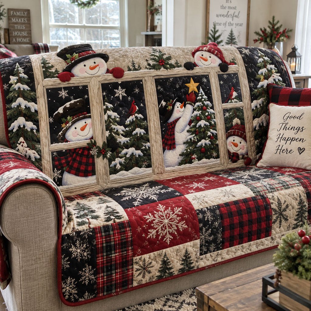 North Pole Sofa Cover