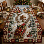 North Pole Railway Village 3045 Table Runner