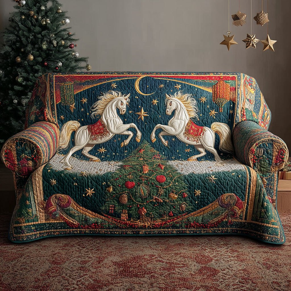 North Valley Horses Sofa Cover