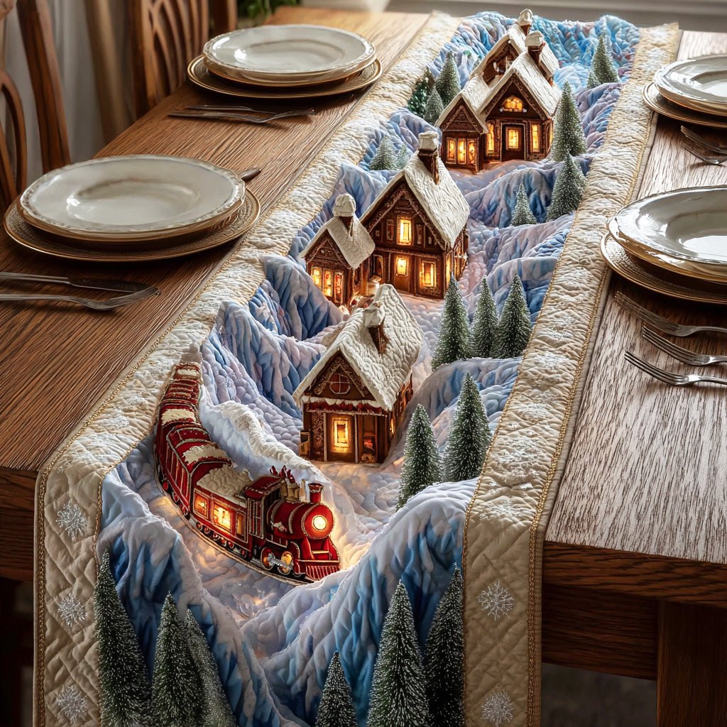 Northern Light Path Table Runner