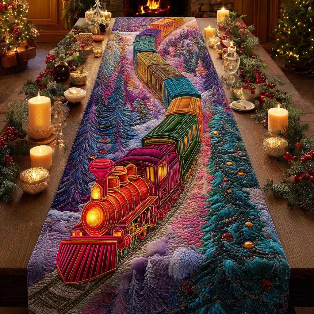 Northern Lights Express Table Runner