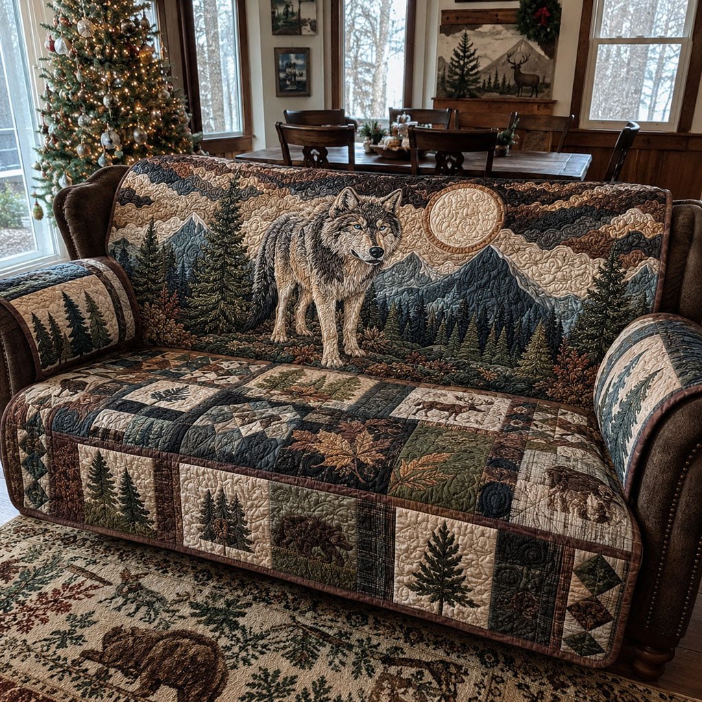 Northern Woods Escape Sofa Cover
