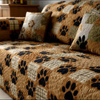 Nostalgic Paw Sofa Cover